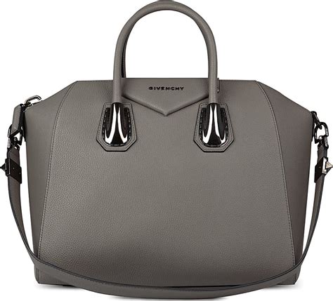 givenchy pearl grey color transfer|Small Antigona bag in grained leather .